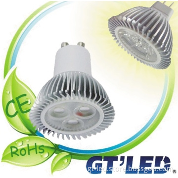 MR16 GU10 E27 3W LED Spot Light